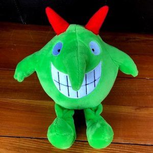 Just For Laughs Plush Green Mascot 'Victor'